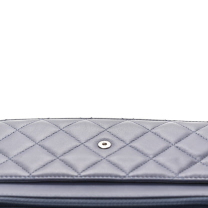Chanel Lambskin Quilted Wallet On Chain WOC Lavender 14 of 15