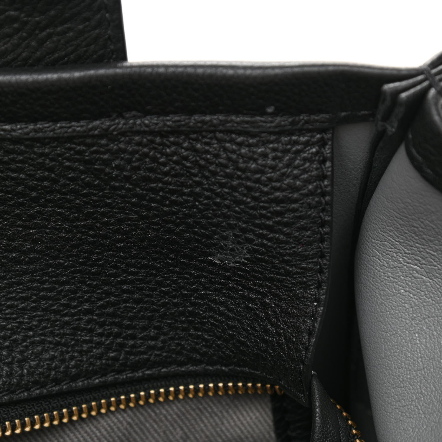 Marc Jacobs Grained Calfskin Medium The Tote Bag Black 7 of 9