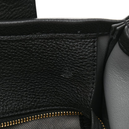 Marc Jacobs Grained Calfskin Medium The Tote Bag Black 7 of 9