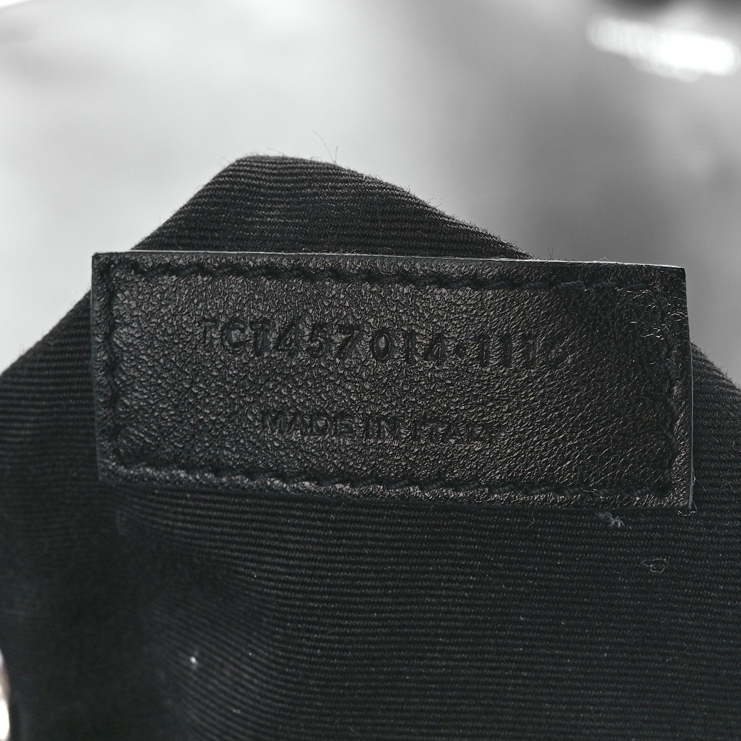 Saint Laurent Calfskin Y Quilted Monogram Large Loulou Chain Satchel Black 8 of 13