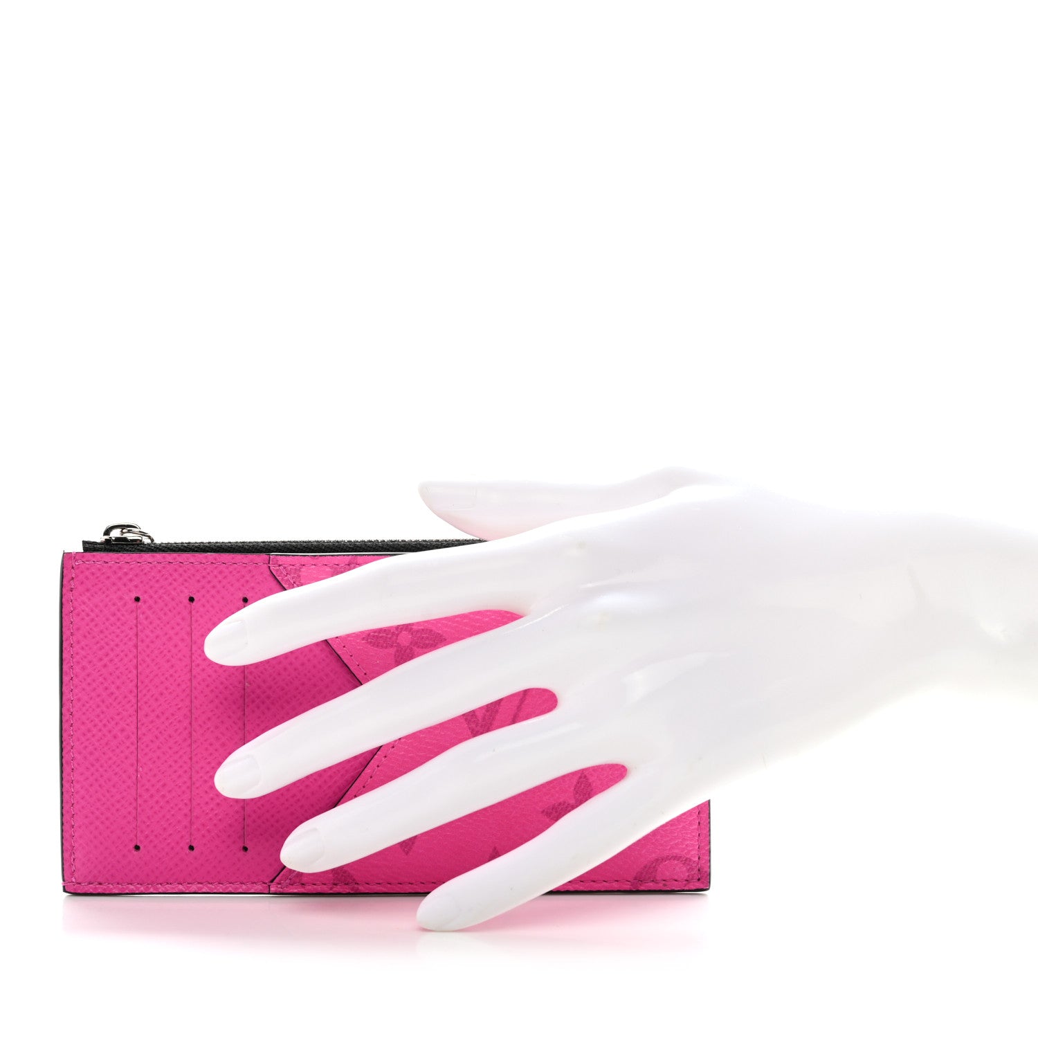 Louis Vuitton Taigarama Coin Card Holder Fuchsia 2 of 6