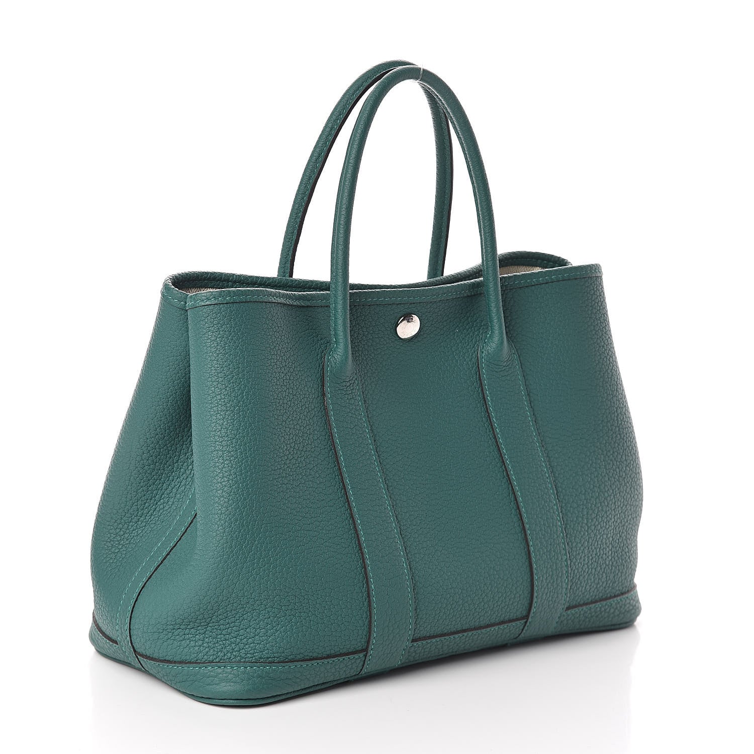 Hermes Negonda Garden Party Tote 30 TPM Malachite 3 of 10