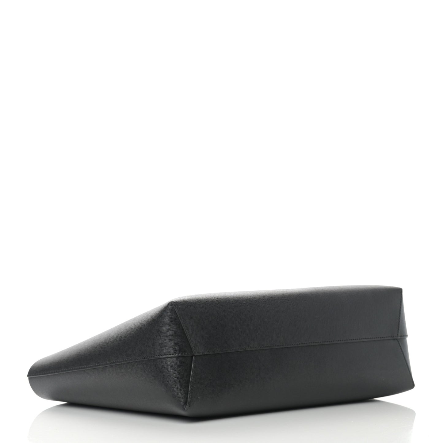 Saffiano Large Shopping Tote Black Flamma