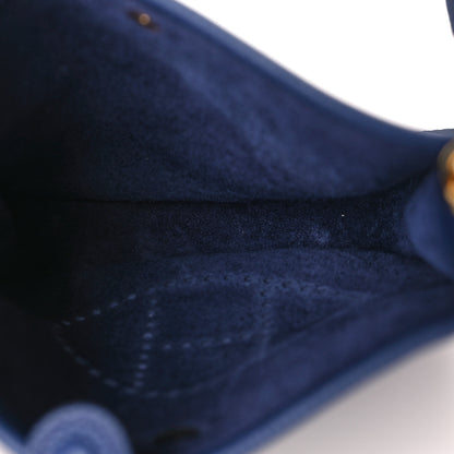 Hermes Taurillon Clemence Amazone Evelyne TPM Blue Saphir Blue Indigo 5 of 10