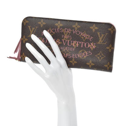 Louis Vuitton Monogram Articles de Voyage Ikat Insolite Wallet Rose Velours 2 of 7