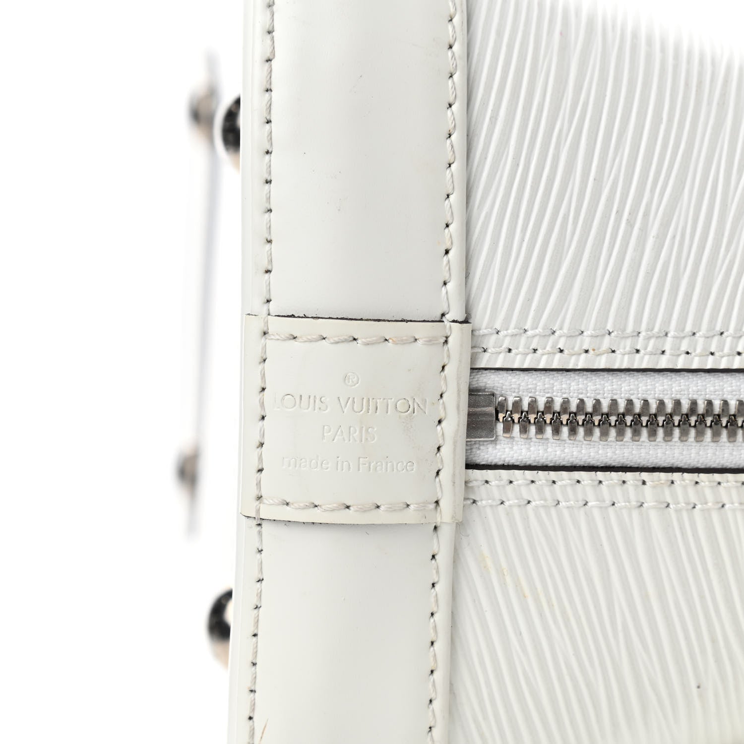 Louis Vuitton Epi Alma PM White 6 of 17