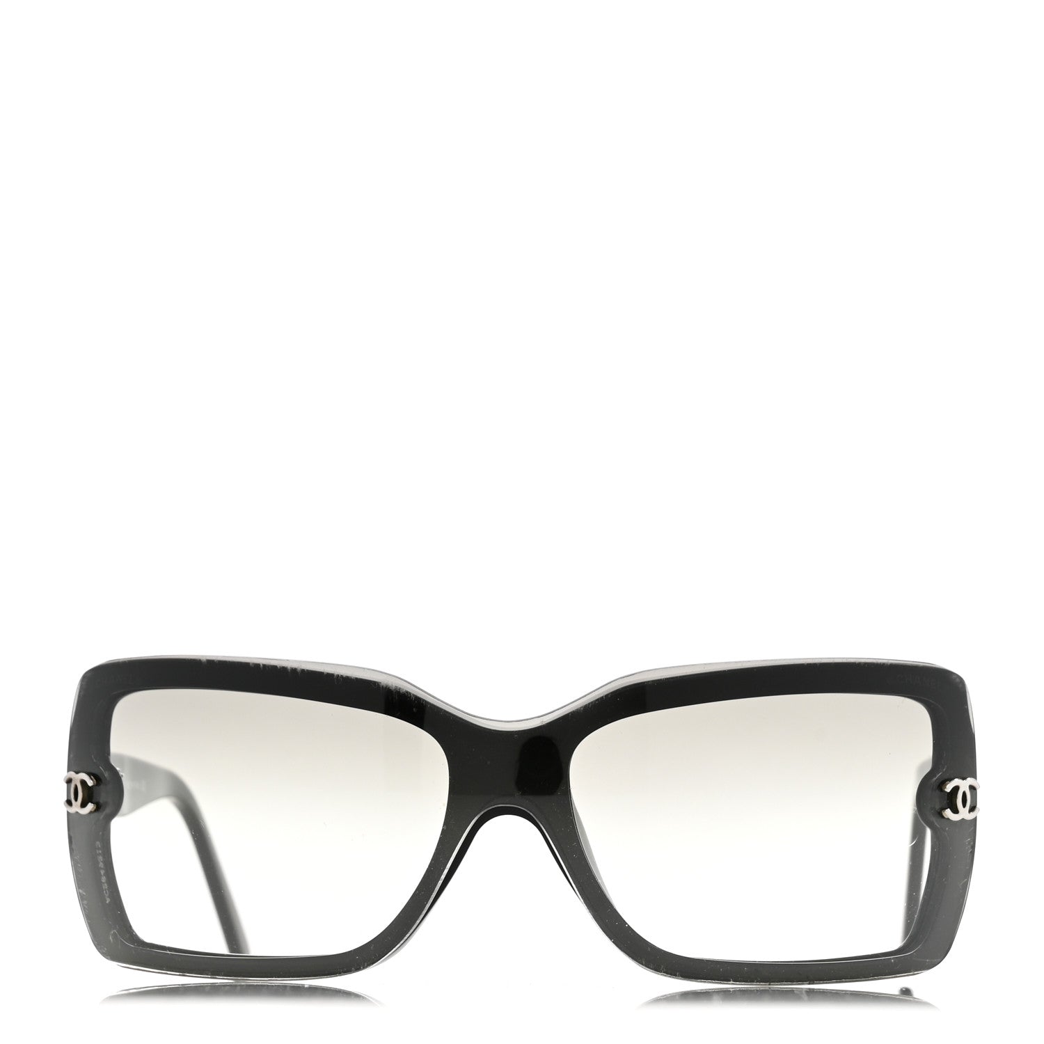 Chanel Acetate CC Logo Sunglasses 5065 Black 2 of 9