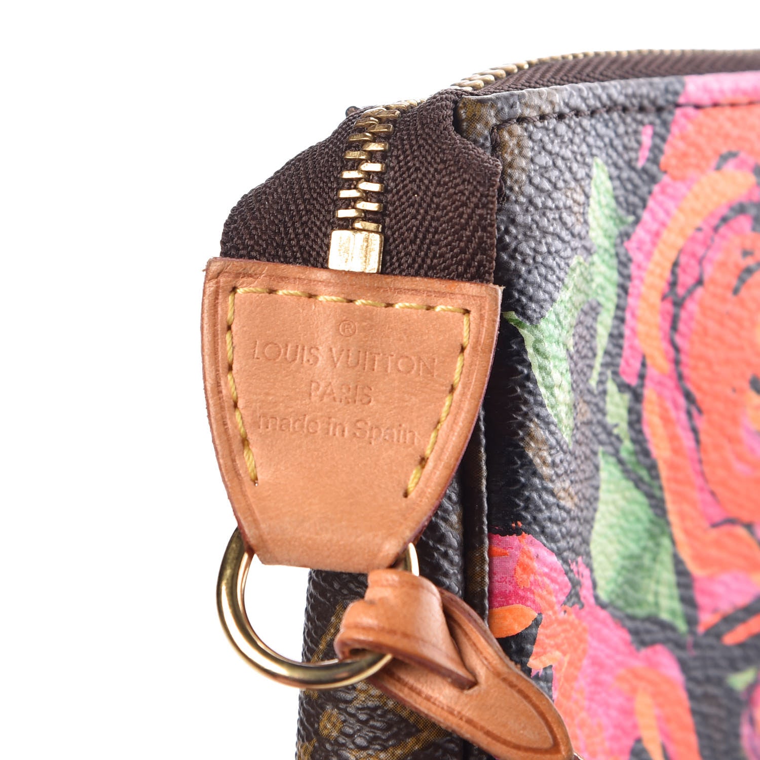 Louis Vuitton Monogram Roses Pochette Accessories 6 of 9