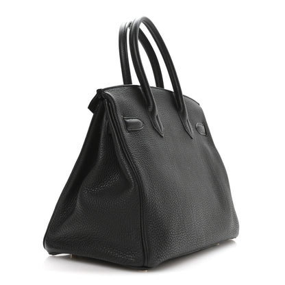 Hermes Togo BIRKIN 30 Black 3 of 11