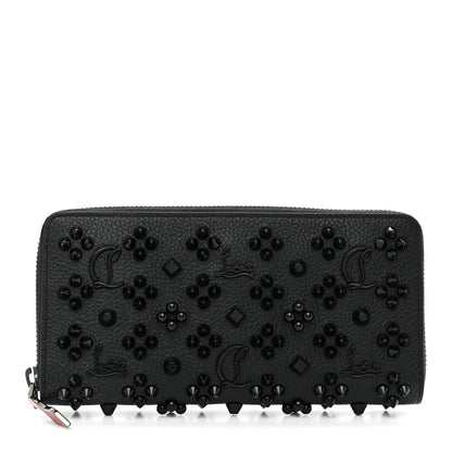 Christian Louboutin Calfskin Loubinthesky Panettone Wallet Black 1 of 7