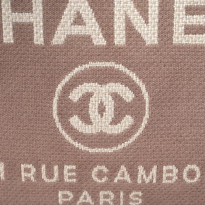 Chanel Canvas Medium Deauville Tote Ecru 12 of 13