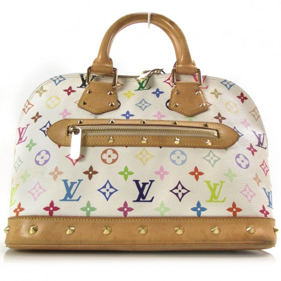 Monogram Multicolor Alma White