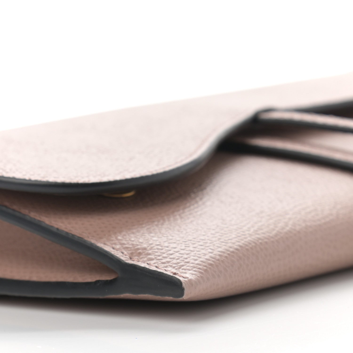 Christian Dior Grained Calfskin Saddle Chain Wallet Pouch Fard 9 of 11