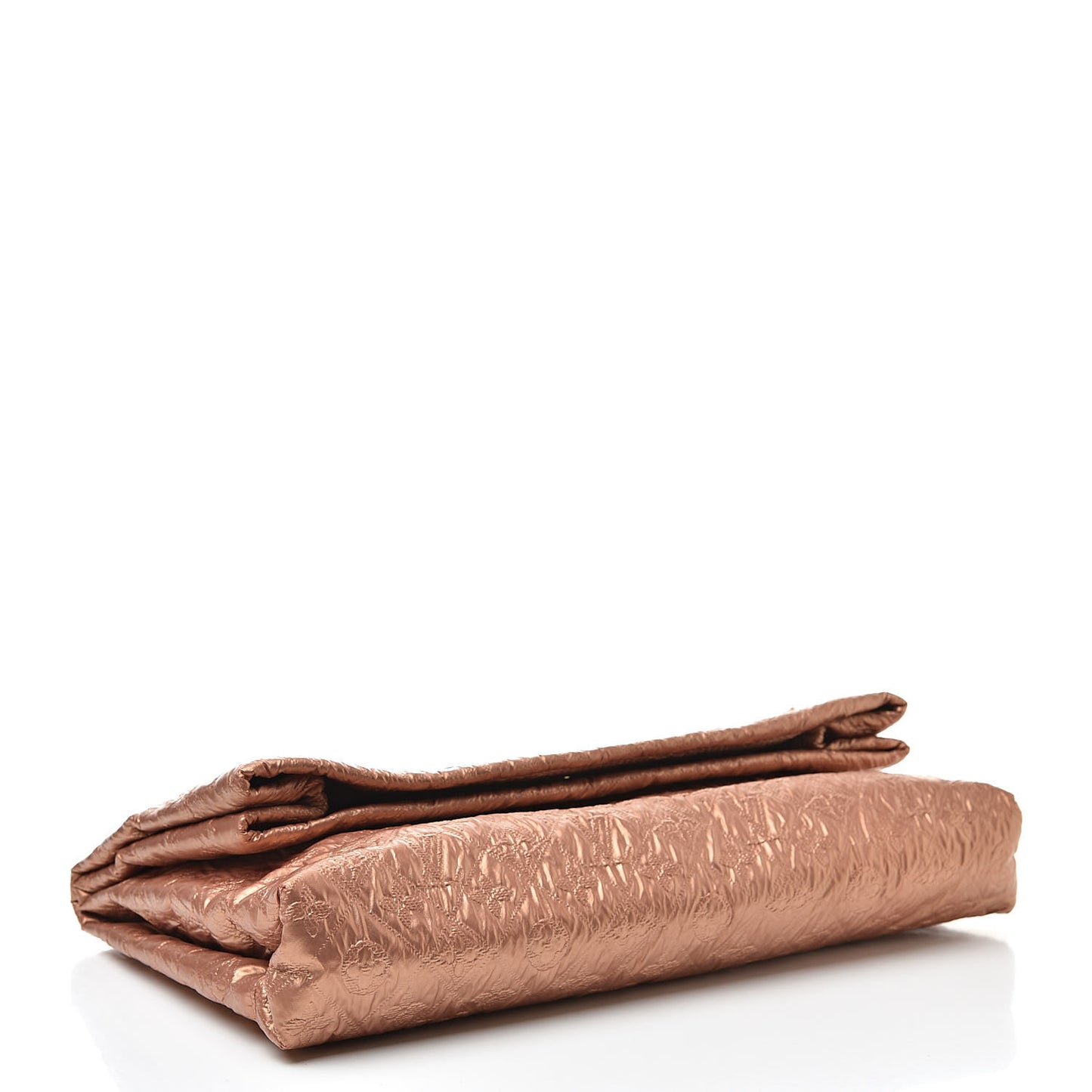 Jacquard Quilted Monogram Limelight Clutch GM Rose Gold