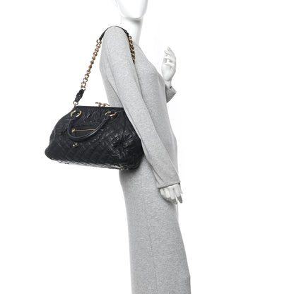 Marc Jacobs Calfskin Quilted Stam Black 2 of 10