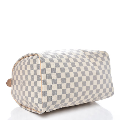 Louis Vuitton Damier Azur Speedy 30 4 of 8