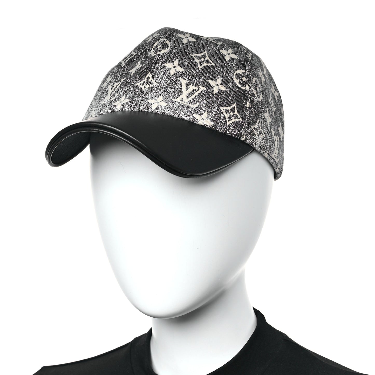 Monogram Jacquard Cap M Grey