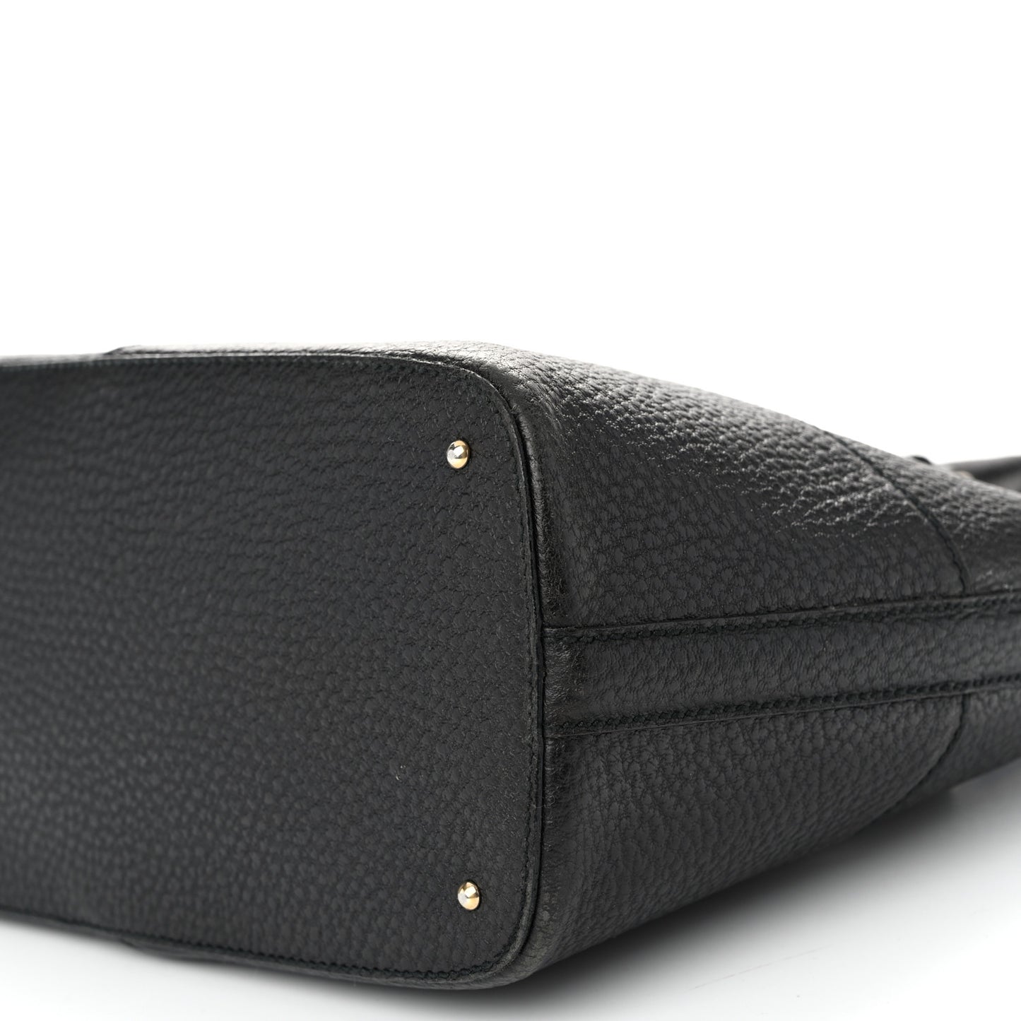 Calfskin Medium Hasler Tote Black