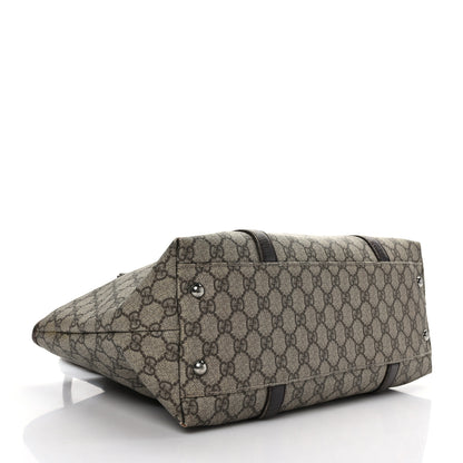Gucci GG Plus Monogram Medium Joy Tote Dark Brown 4 of 12