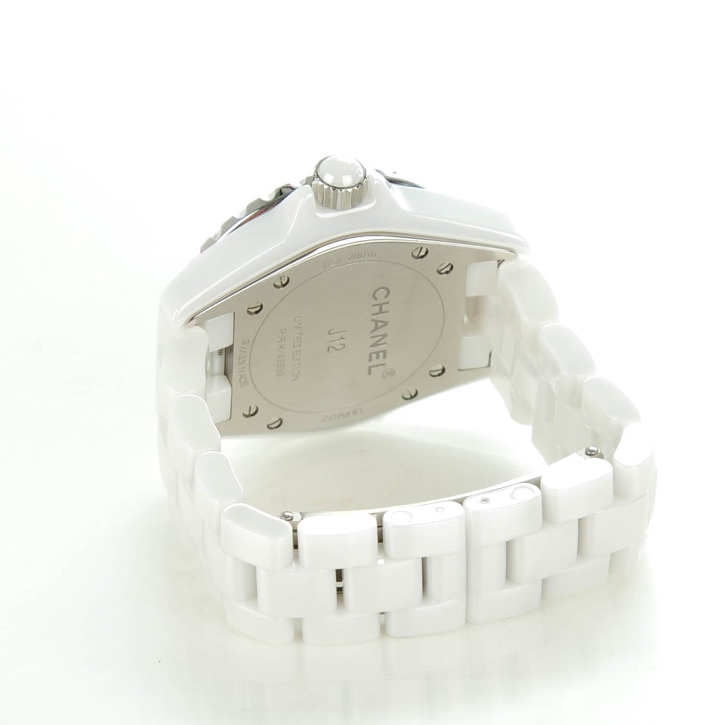 Stainless Steel Ceramic 33mm J12 Quartz Watch Pink