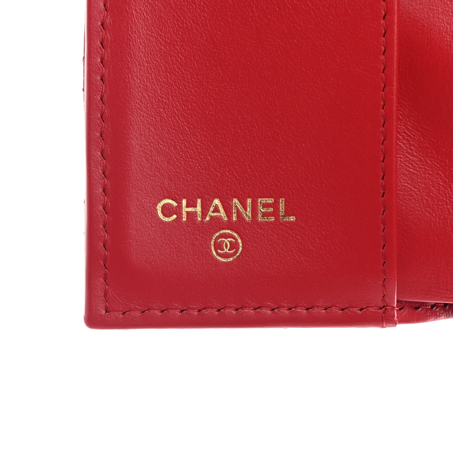 Chanel Caviar Quilted Small Boy Flap Wallet Red 6 of 9