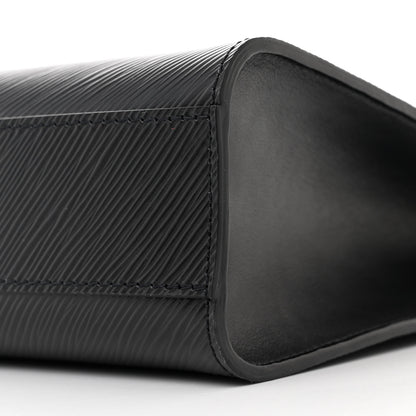 Louis Vuitton Epi Sac Plat BB Black 9 of 9