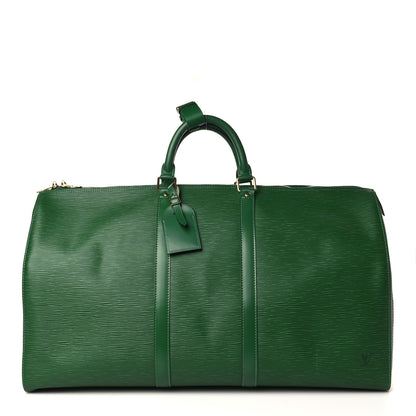 Louis Vuitton Epi Keepall 55 Borneo 1 of 8