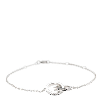 Tiffany Sterling Silver 1837 Interlocking Bracelet 1 of 5
