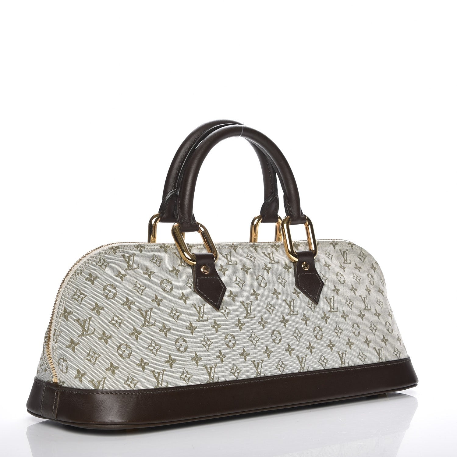 Louis Vuitton Mini Monogram Alma Long Kaki 3 of 11