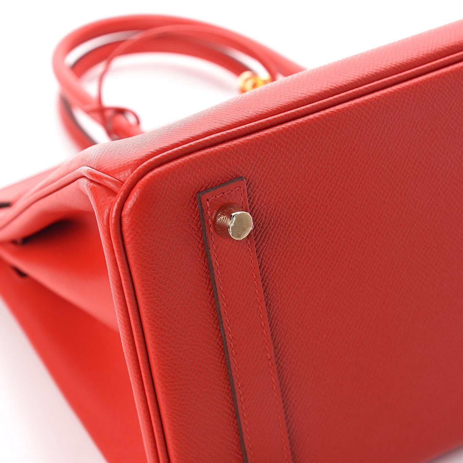 Hermes Epsom Birkin 30 Rouge De Coeur 10 of 31