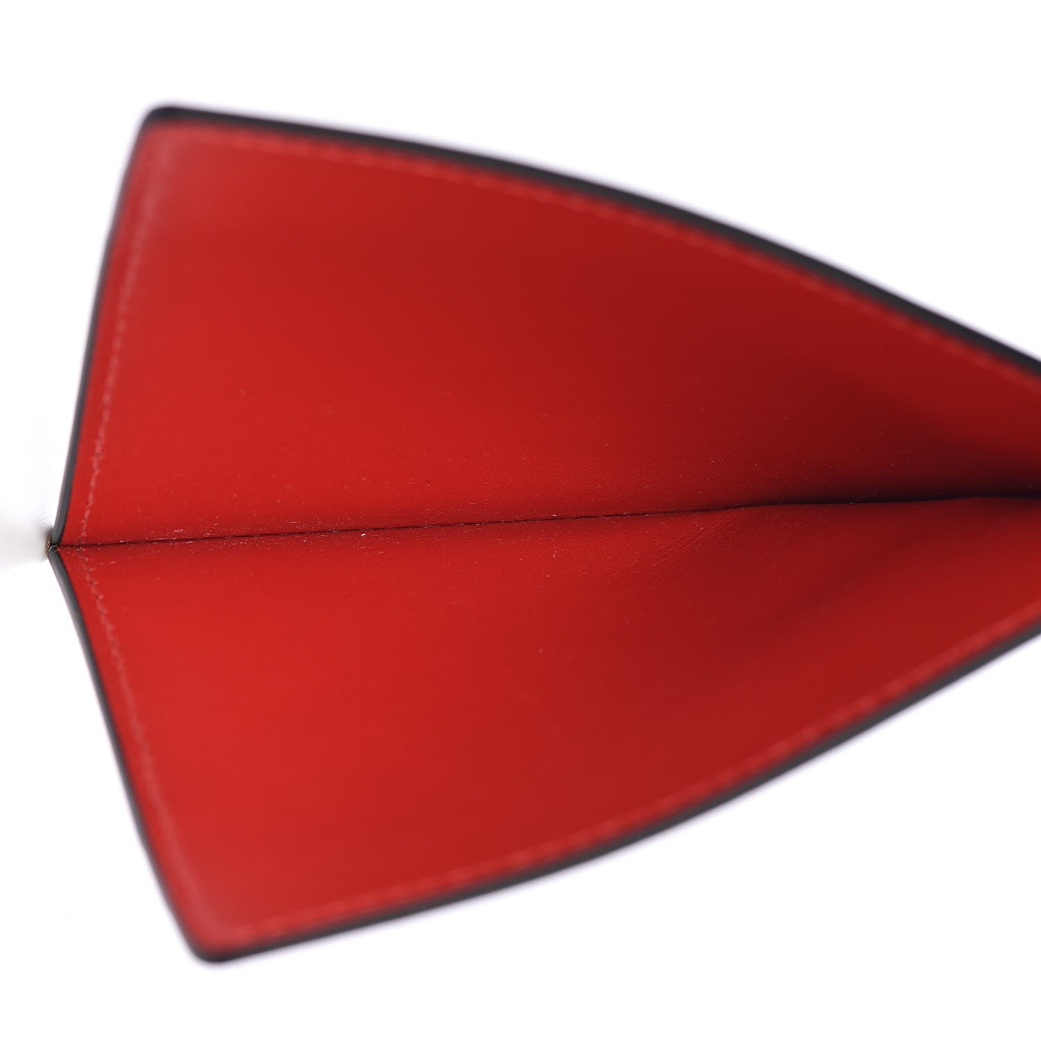 Christian Louboutin Calfskin Kios Kraft Print Card Holder Kraft 5 of 6
