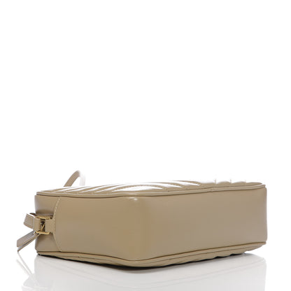 Saint Laurent Calfskin Matelasse Monogram Lou Camera Bag Dusty Grey 4 of 10