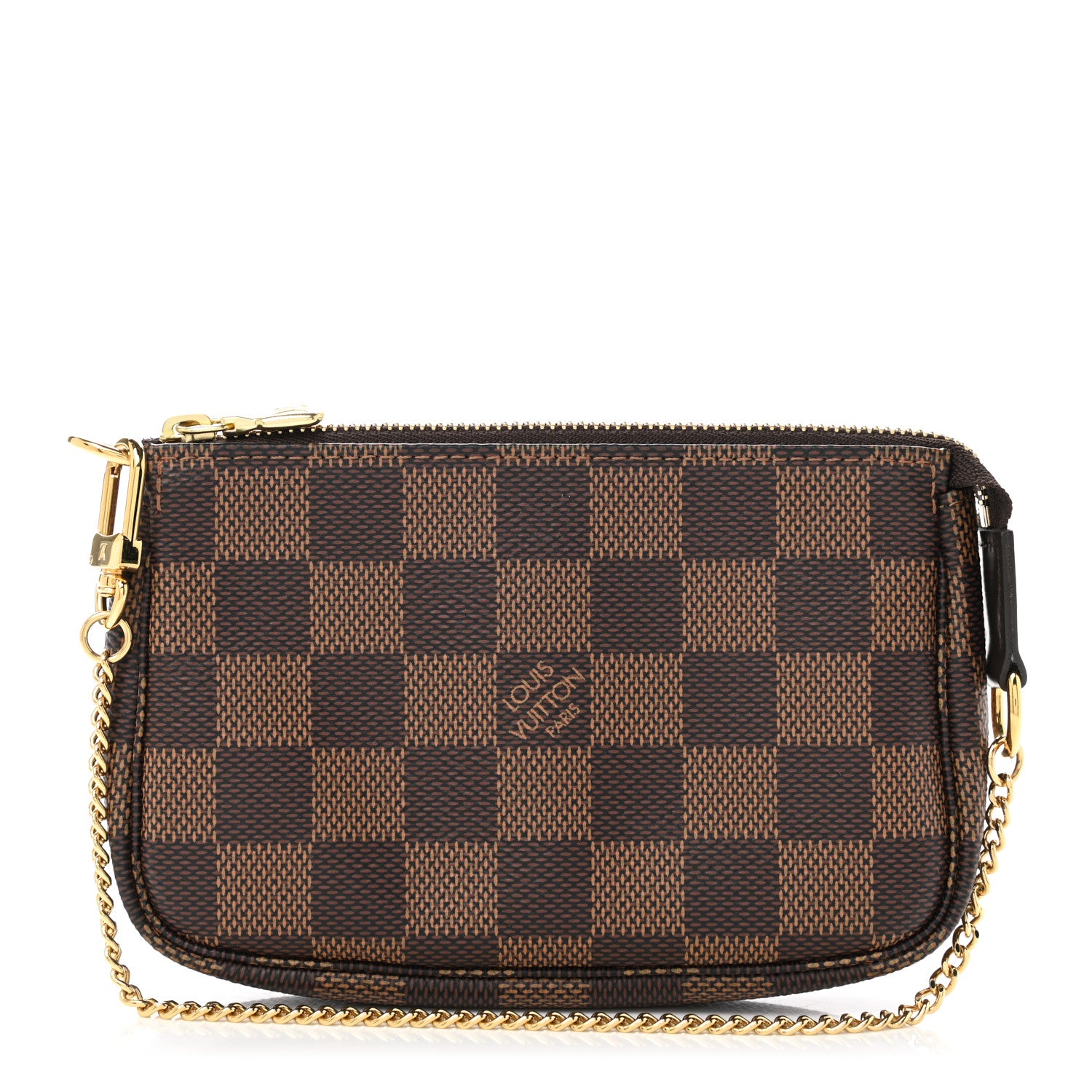 Louis Vuitton Damier Ebene Mini Pochette Accessories 1 of 7