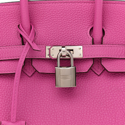 Hermes Togo Birkin 25 Magnolia 10 of 13