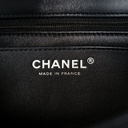 Chanel Lambskin Quilted Mini Rectangular Flap Black 6 of 12