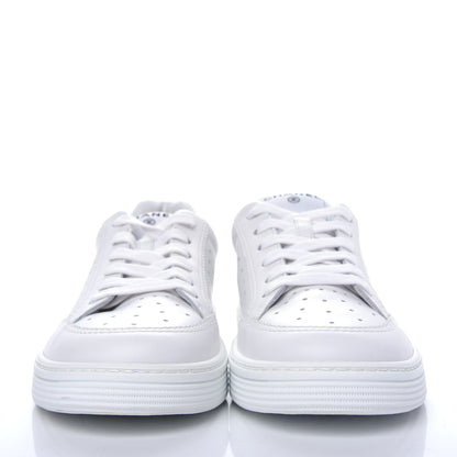 Chanel Calfskin Womens Logo Sneakers 40.5 White 2 of 11
