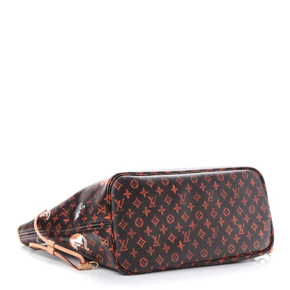 Louis Vuitton Catogram Neverfull MM Marron 5 of 9