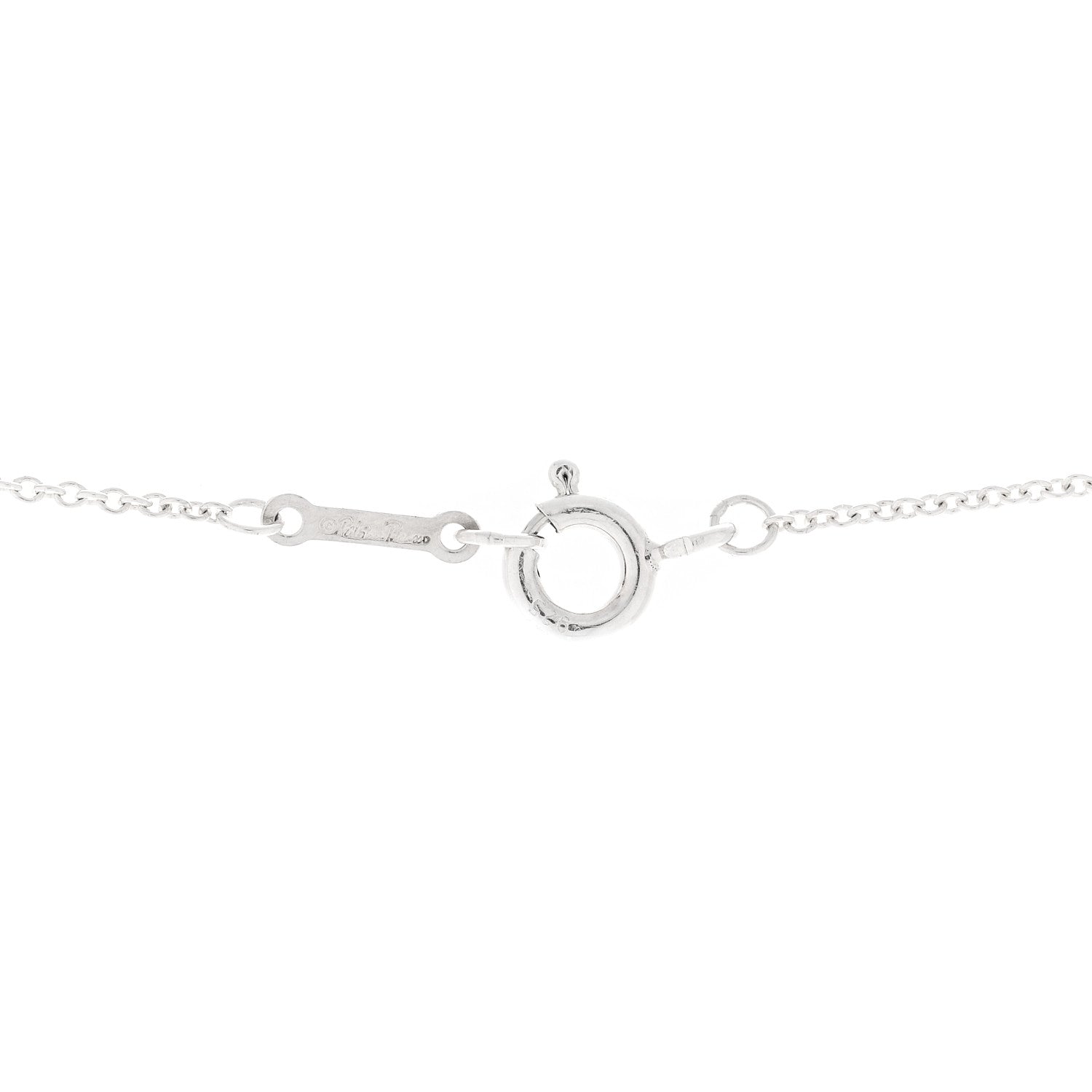 Tiffany Sterling Silver Paloma Picasso Dove Pendant Necklace 4 of 6
