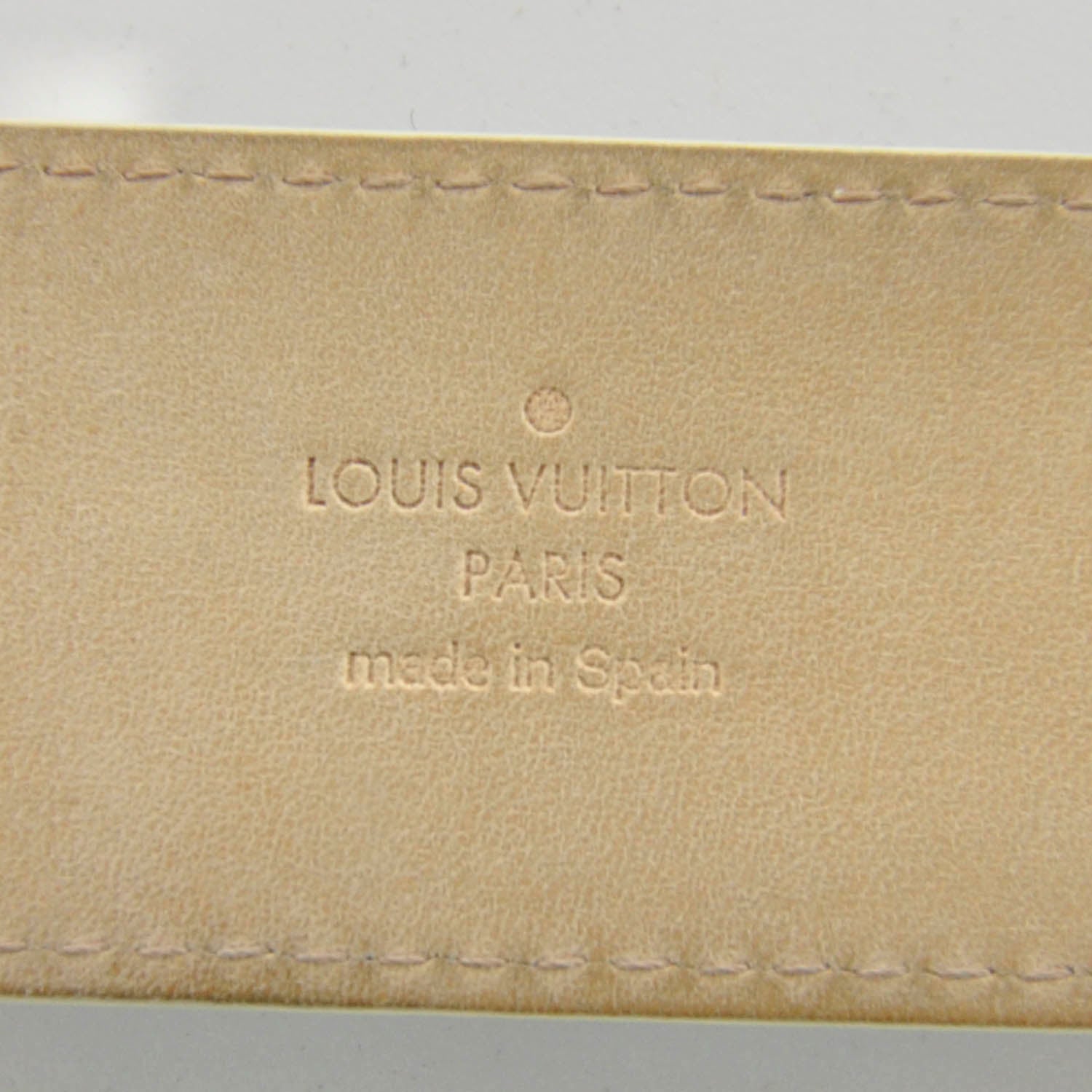 Louis Vuitton Damier Azur Pochette Solo Belt 100 40 3 of 6