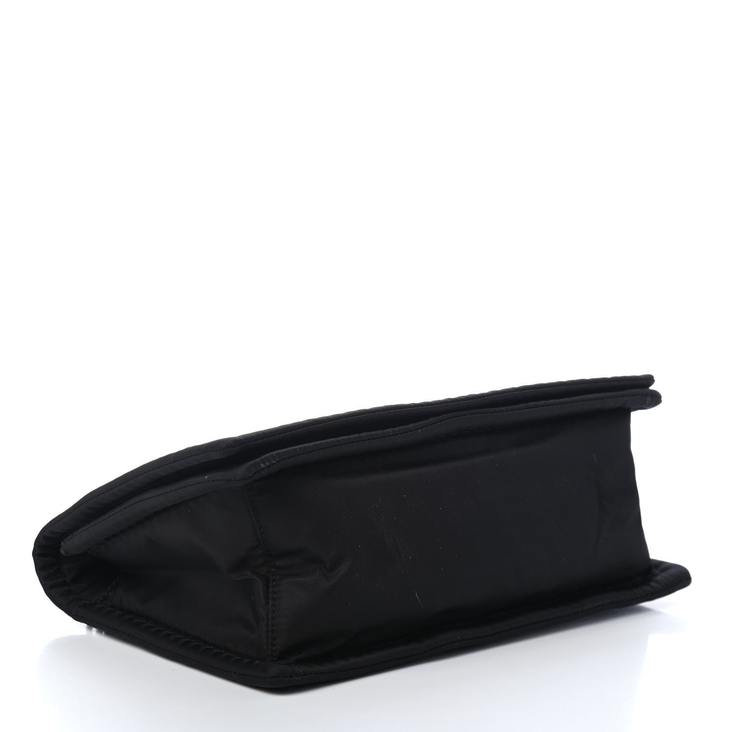 Prada Nylon Tessuto Chain Shoulder Bag Black 3 of 4