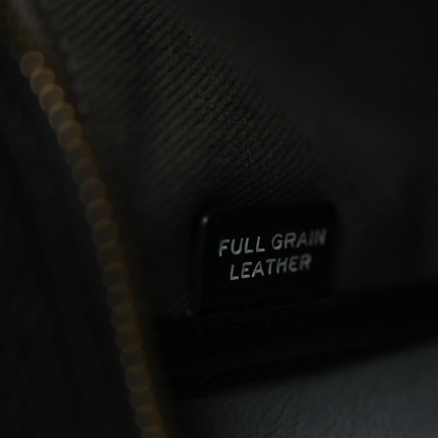 Grained Calfskin Large The Tote Bag Black