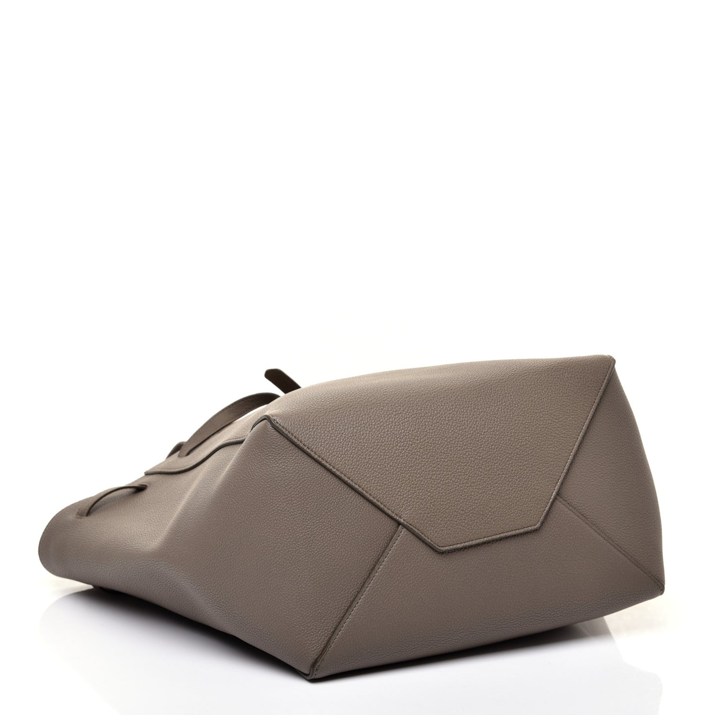 Soft Grained Calfskin Small Belt Cabas Phantom Taupe