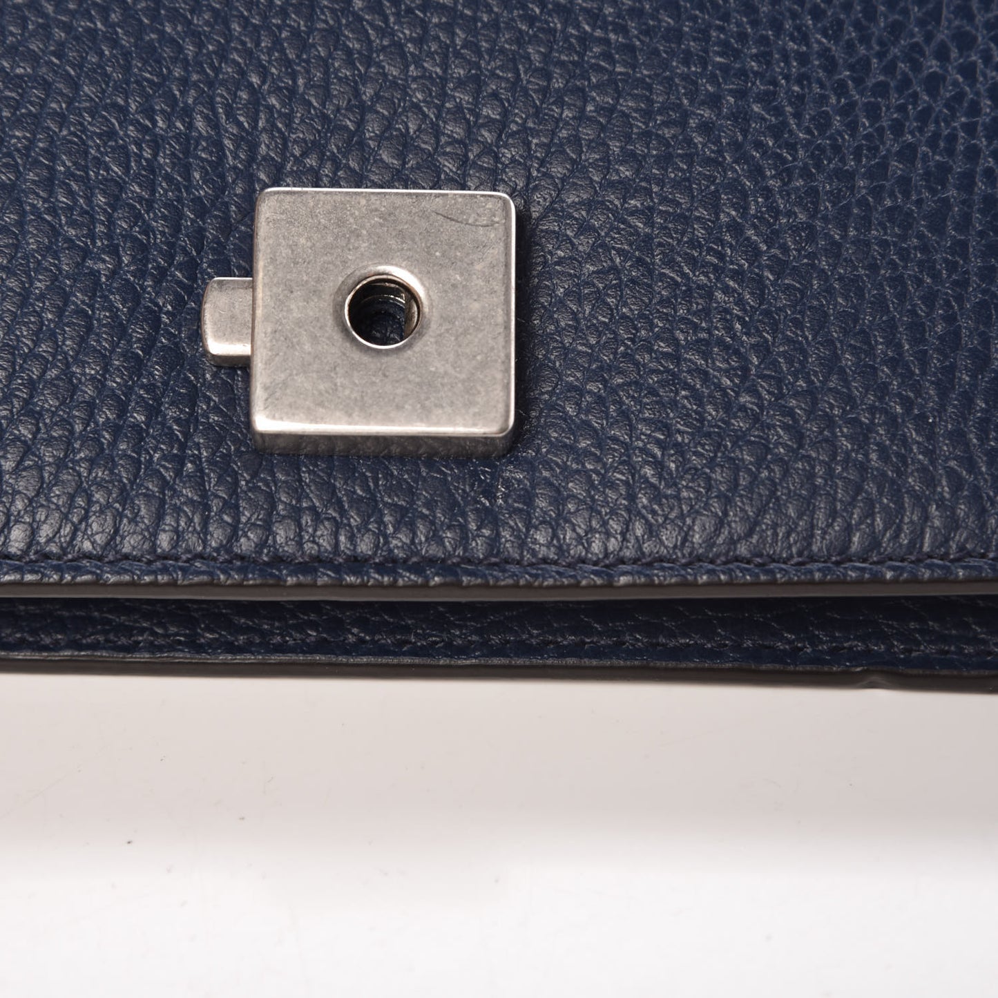 Dollar Calfskin Crystal Mini Dionysus Shoulder Bag Blue Agata Montana Sapphire
