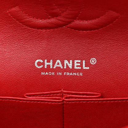 Chanel Lambskin Quilted Medium Double Flap Red 6 of 13