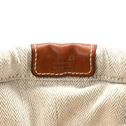 Hermes Canvas Barenia Fourbi 25 MM Bag Insert Natural Fauve 6 of 15