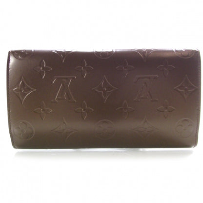 Louis Vuitton Mat Monogram Porte Tresor International Violet 2 of 8