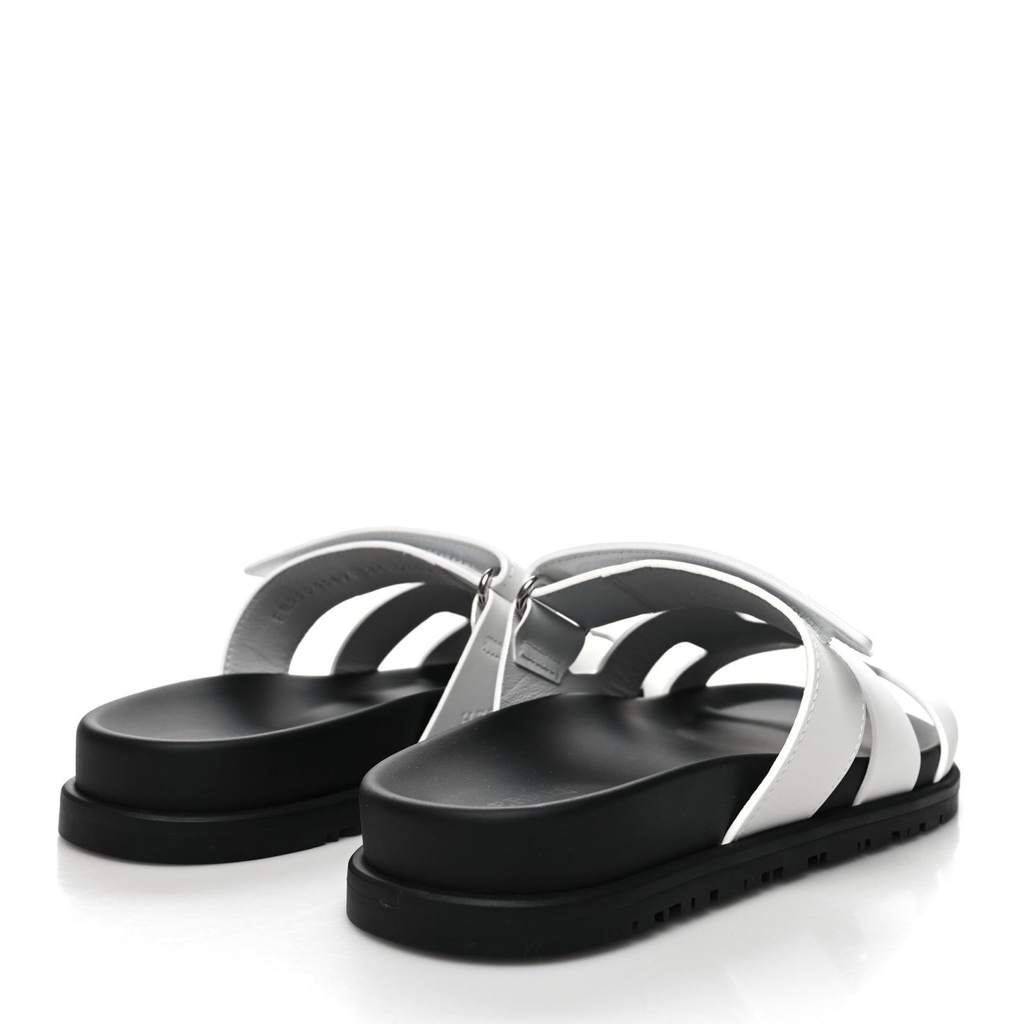 Calfskin Womens Chypre Sandals 36.5 White