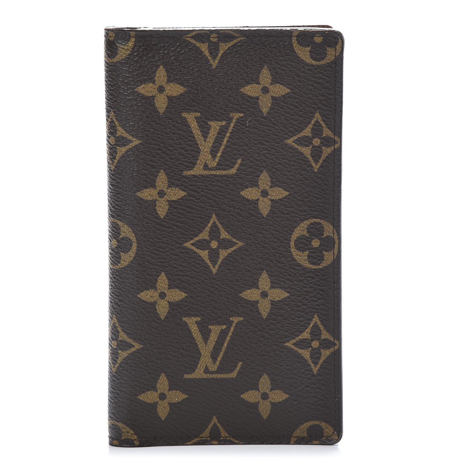 Louis Vuitton Monogram Checkbook Holder Case Wallet 1 of 10