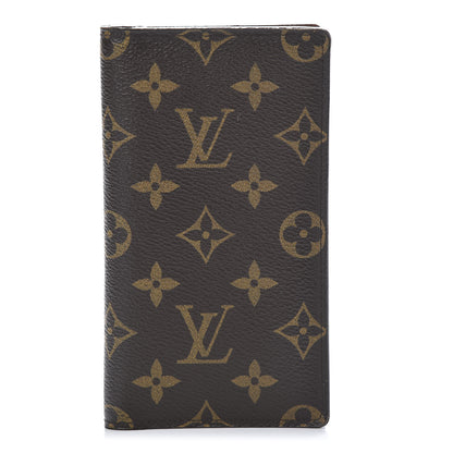 Louis Vuitton Monogram Checkbook Holder Case Wallet 1 of 10