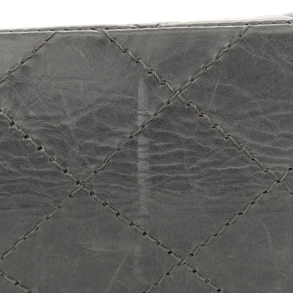 Chanel Aged Calfskin Quilted 50th Anniversary 2.55 Reissue 227 Flap Grey 12 of 17
